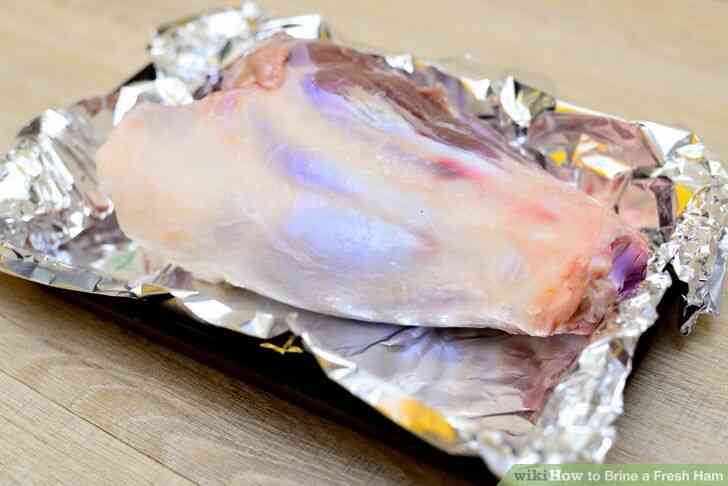 Image intitulé de la Saumure, un Jambon à l